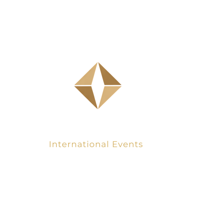 Logotipo Meridian International Events
